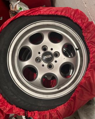 Set 4 Ruote Invernali Complete Originali MINI 15"