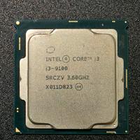 Processore CPU Intel i3 9100 LGA 1151 3.6/4.2Ghz 