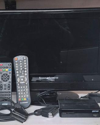 Tv led 15,6 pollici Shaub Lorenz + decoder