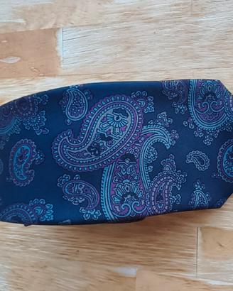 cravatta vintage pura seta Jean Francois 