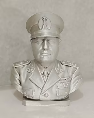Busto storico del Novecento – Benito Mussolini