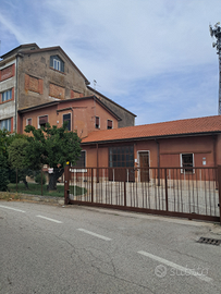 Spazio magazzino e abitazione