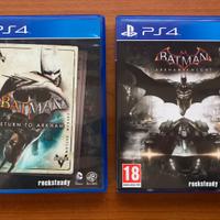 Giochi PS4  trilogia BATMAN