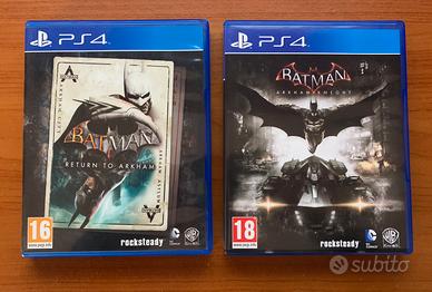Giochi PS4  trilogia BATMAN
