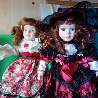 bambole in porcellana 