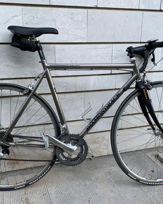 Bici corsa vintage 90's telaio DBR titanio Sandvik