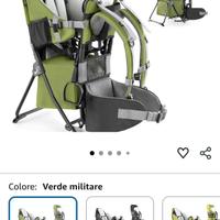 zaino trekking porta bambini 