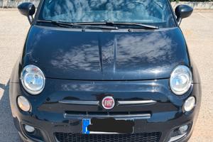 Fiat 500 S interno in pelle