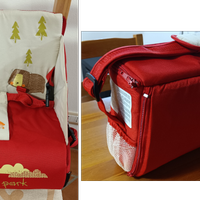 Borsa Alzasedia Jané Ourson Park 2 in 1 Come nuovo