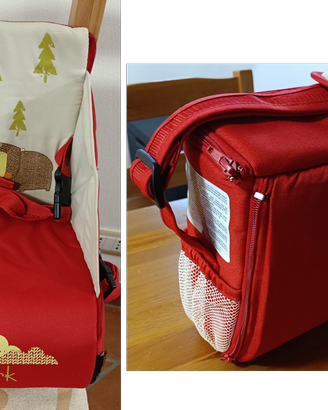 Borsa Alzasedia Jané Ourson Park 2 in 1 Come nuovo