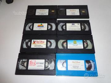 Video casette VHS Cartoni/Film Disney e non