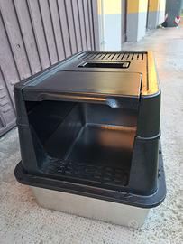 Lettiera gatti in acciaio