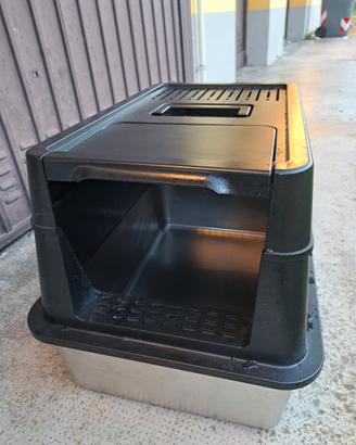 Lettiera gatti in acciaio