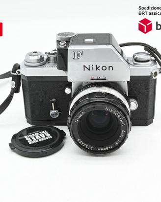Nikon F Photomic + Nikkor-H.C 50 F2