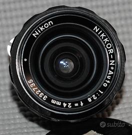 Nikon Nikkor 24mm f2,8 - Manual focus