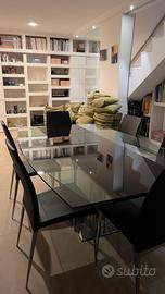 Tavolo Cattelan Italia cristallo