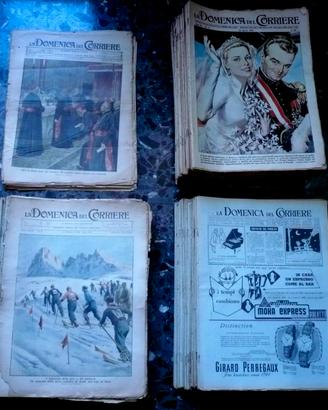 147 DOMENICA DEL CORRIERE lot 1954-61 + 1922-33-54