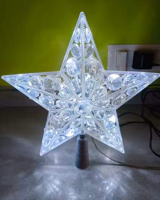 Puntale a Led per Albero di Natale