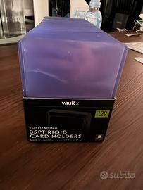Vaultx toploading 35PT rigid card holders