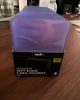 Vaultx toploading 35PT rigid card holders