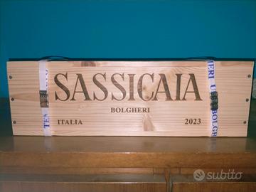 vino sassicaia 2023 magnum 
