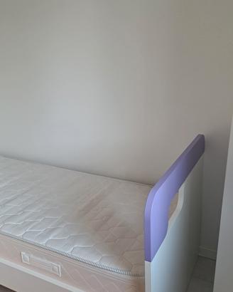 letto singolo con materasso