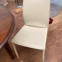 Sedia BONTEMPI vero cuoio