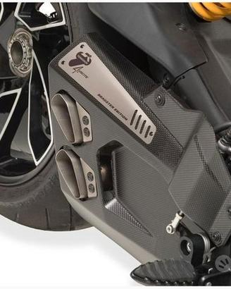 Ducati diavel v4 scarico 4 uscite termignoni