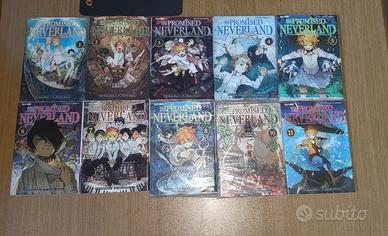manga the promised Neverland ita da vol 1 a 11 no9