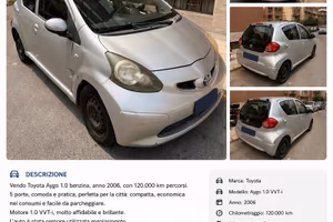 Toyota aygo 2006 1.0