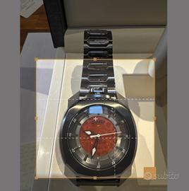 OROLOGIO GAGA MILANO FRAME-one nero e rosso