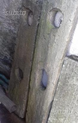 Colonne in sasso beola