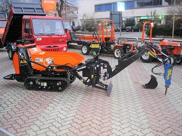 Motocarriola Cormidi 13.85 Escavatore e Martello