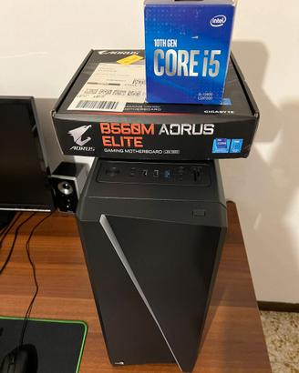Pc desktop intel i5 10°gen 16gb ddr4 ssd 500gb