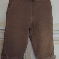 PANTALONI VELLUTO AL GINOCCHIO TAGLIA 46