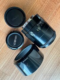 Minolta af 100mm f2 condizioni da collezione-raro