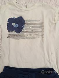 Completo gonna e maglietta bambina sarabanda /Gaia