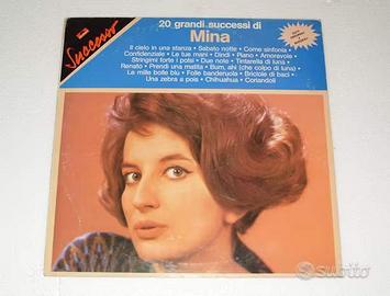 5 vinili di Mina LP 33 giri vintage da collezione