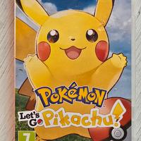 Videogioco Pokemon Let's go Pikachu Nintendo Switc