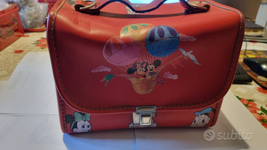 Cestino asilo porta merenda, vintage anni '70