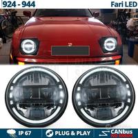 FARI LED Omologati Per PORSCHE 924-944 Luce Bianca