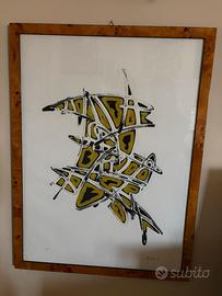 Gianni(Giovanni)Asdrubali,serigrafia “Tromboloidi”