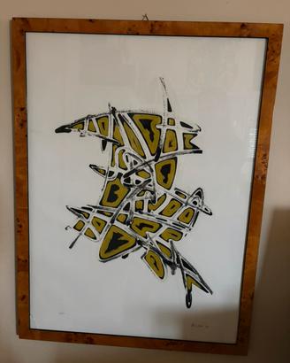 Gianni(Giovanni)Asdrubali,serigrafia “Tromboloidi”