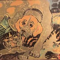 Litografia Antonio Ligabue, arte italiana