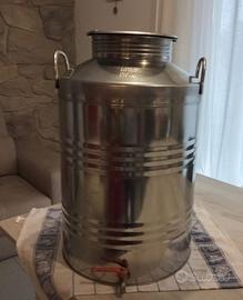 Tanica olio acciaio inox