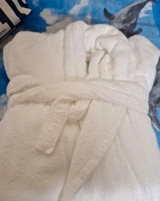 Accappatoio bianco unisex
