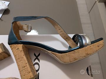 Sandalo Nettuno Nero Giardini 