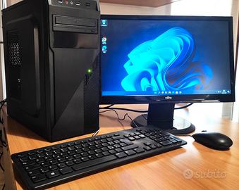 PC ASUS di 7° Gen. WIN 11 + Monitor = Nuovo