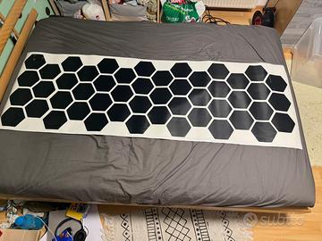 Set di adesivi laterali per auto a nido d’ape