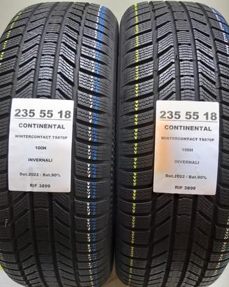 2 GOMME 235 55 18 CONTINENTAL INV RIF3899